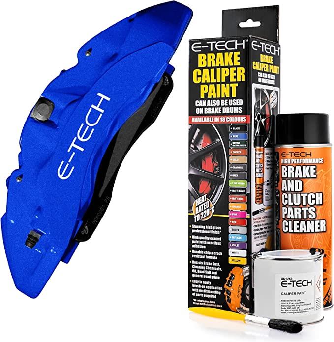 COLBAT BLUE Brake Caliper Paint Kit For Drums Car Engine Bay Car
