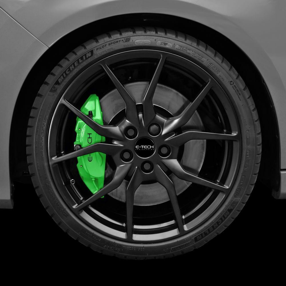 LIME GREEN Brake Caliper Paint Kit For Drums Car Engine Bay Car