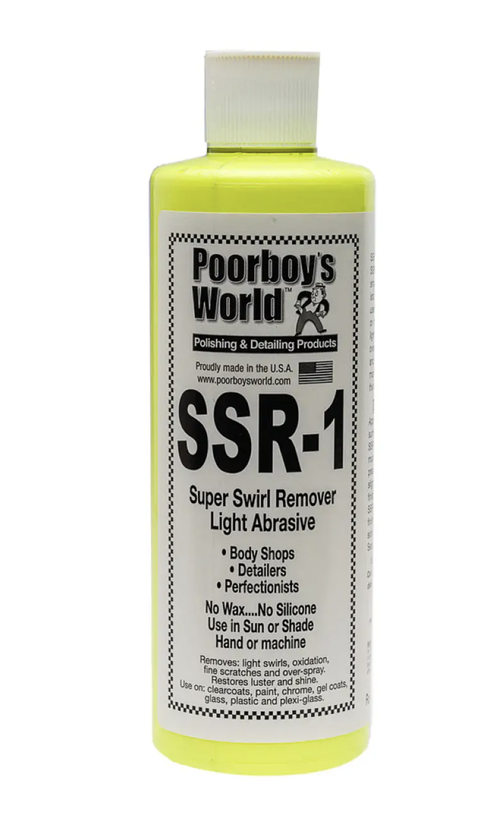 Poorboy's World Super Swirl Remover SSR 1.0