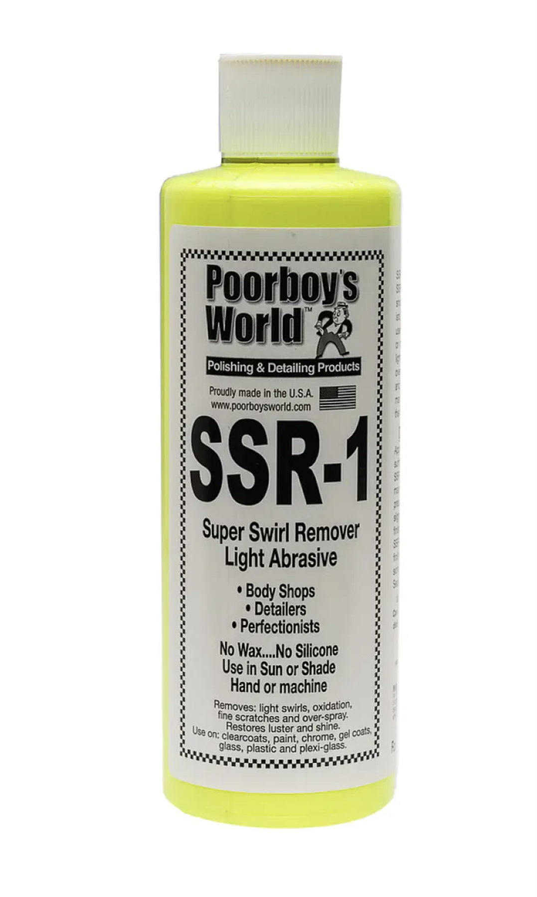 Poorboy's World Super Swirl Remover SSR 1.0