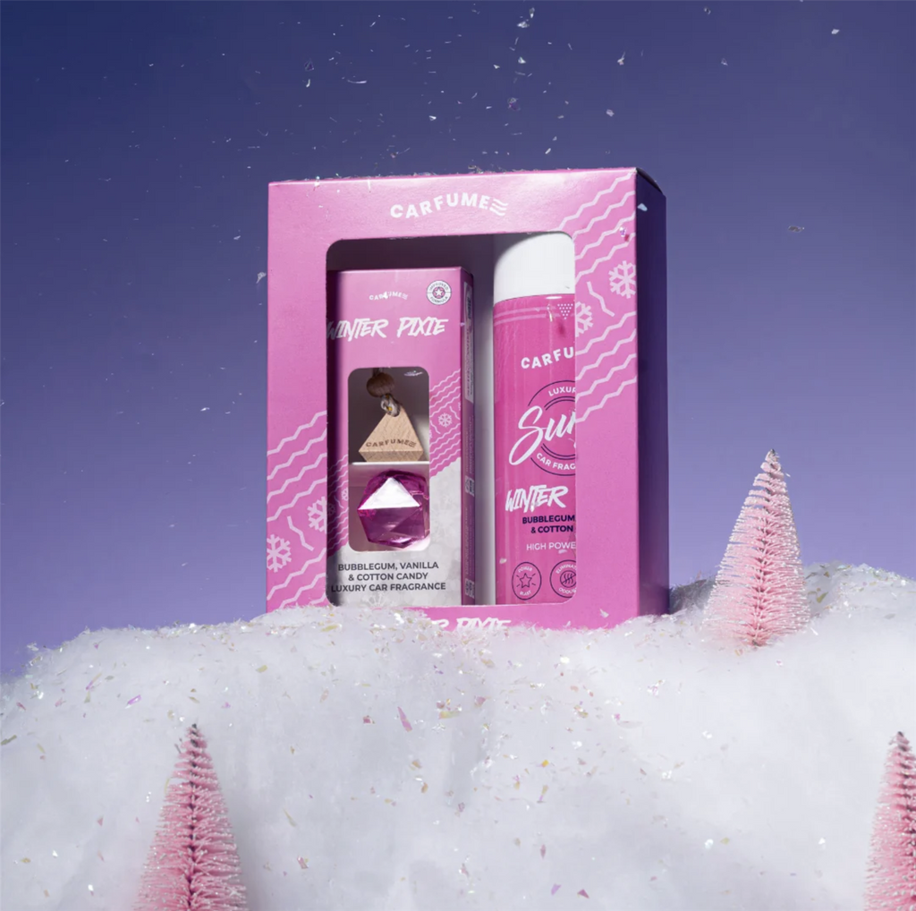 Car Fume Winter Pixie Gift Set Diffuser & Spray Can