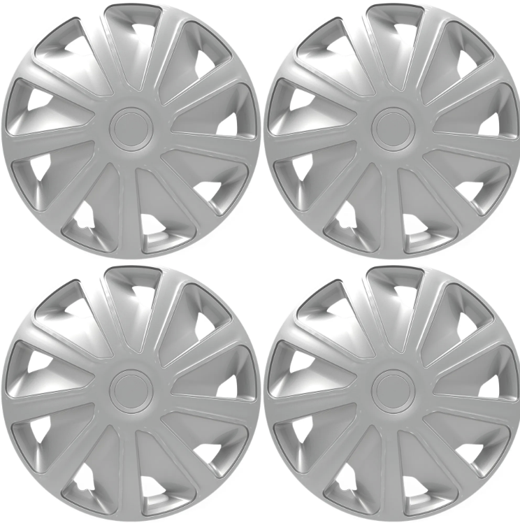 Commercial Wheel Trim For Nissan Vannette 16" Silver Hub Cover Set of 4