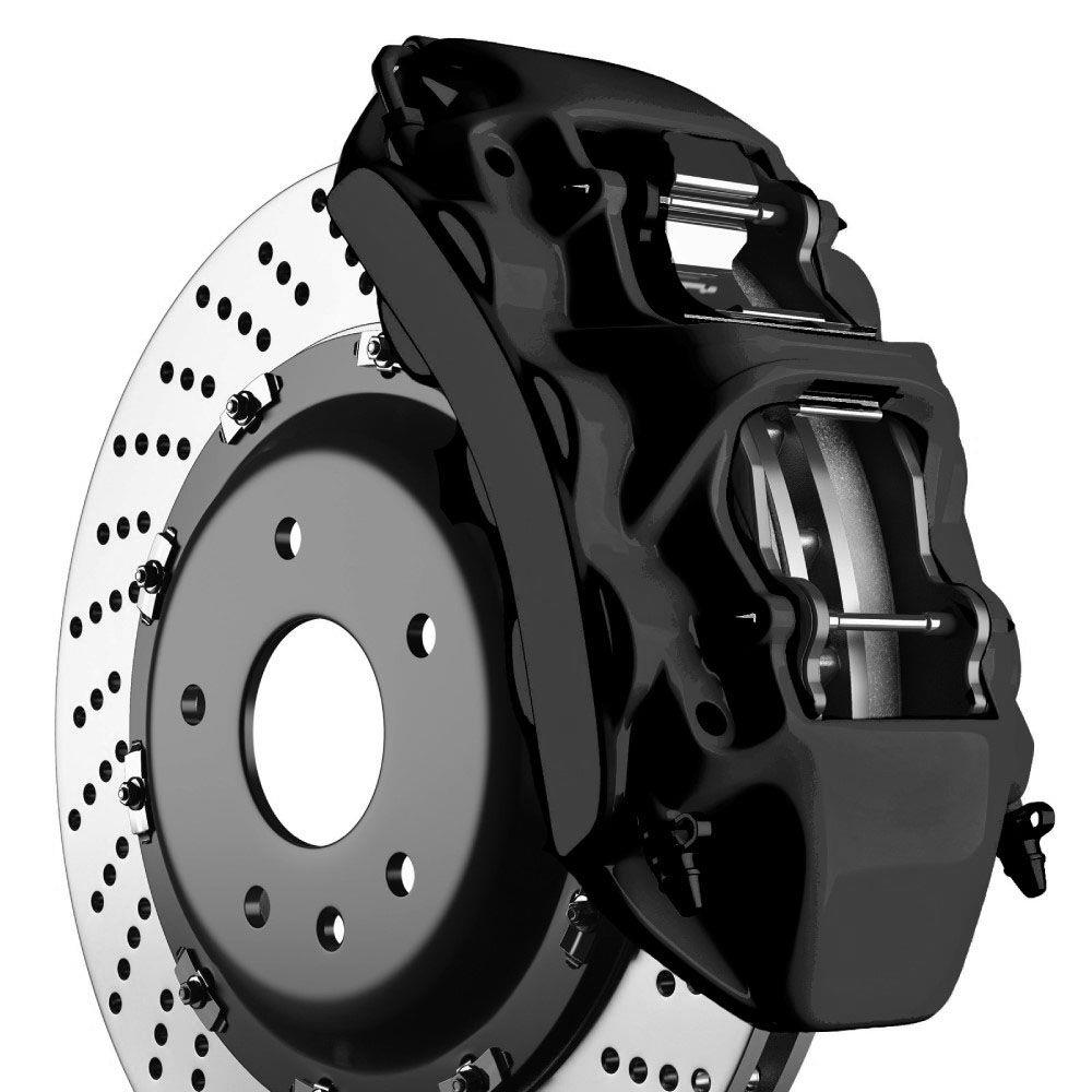 BLACK Spray On Brake Caliper Paint