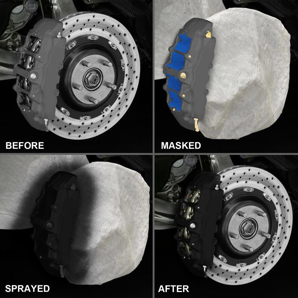 BLACK Spray On Brake Caliper Paint