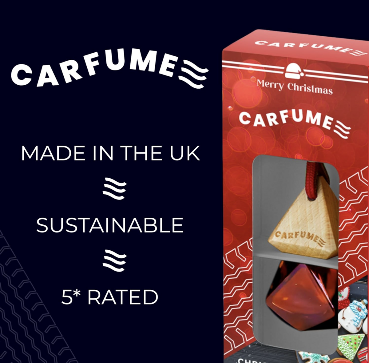 Carfume Diffuser - Christmas Cookie x1