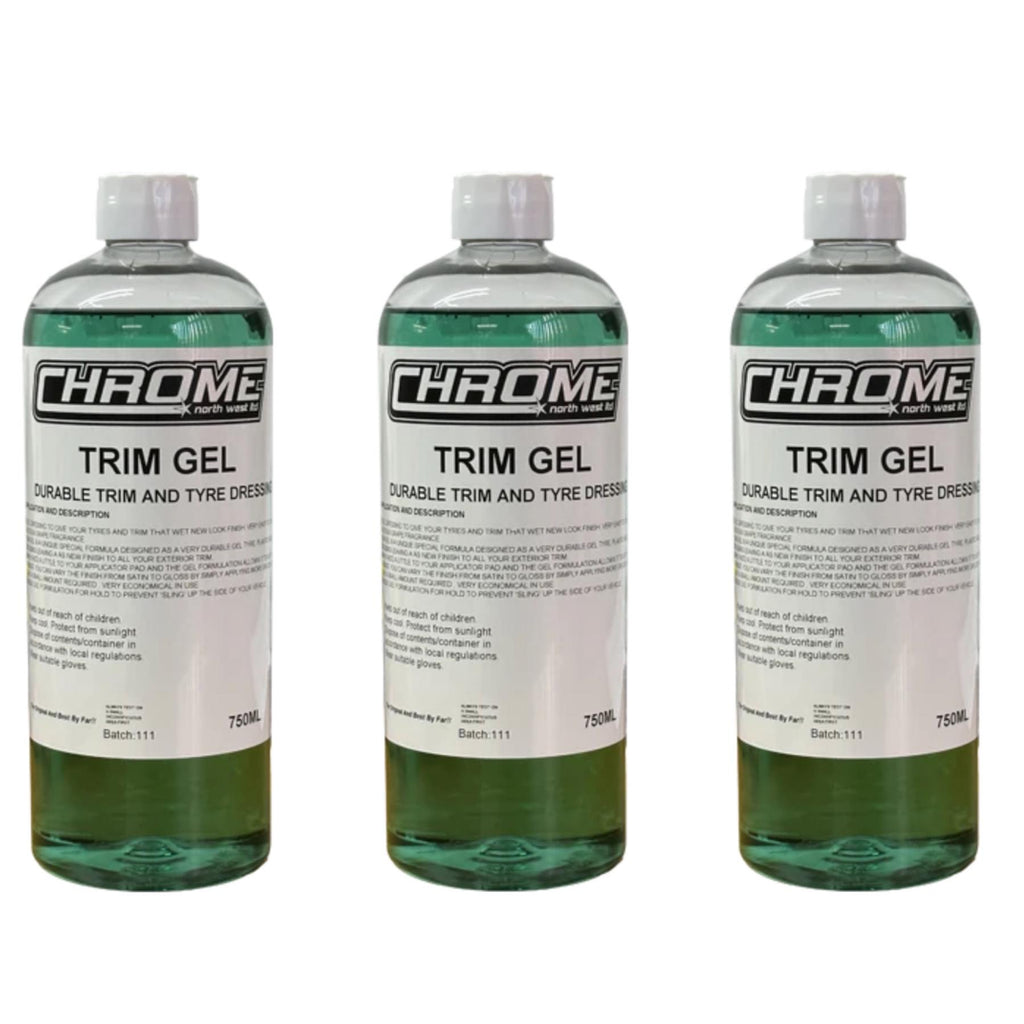 Chrome Northwest 3x Trim & Tyre Gel 750ml