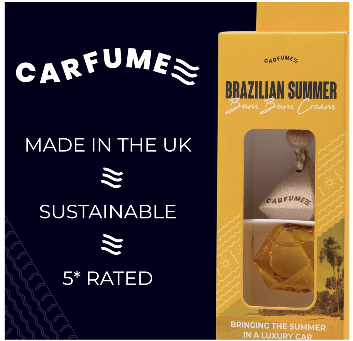 Carfume Surge Can & Diffuser - Summer Bum Bum