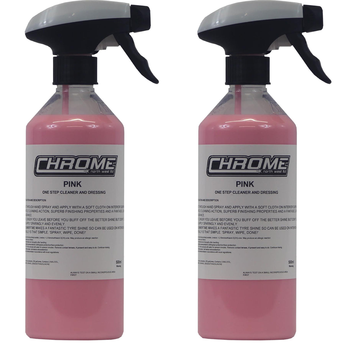 Chrome Northwest 2x Pink Cleaner 500ml