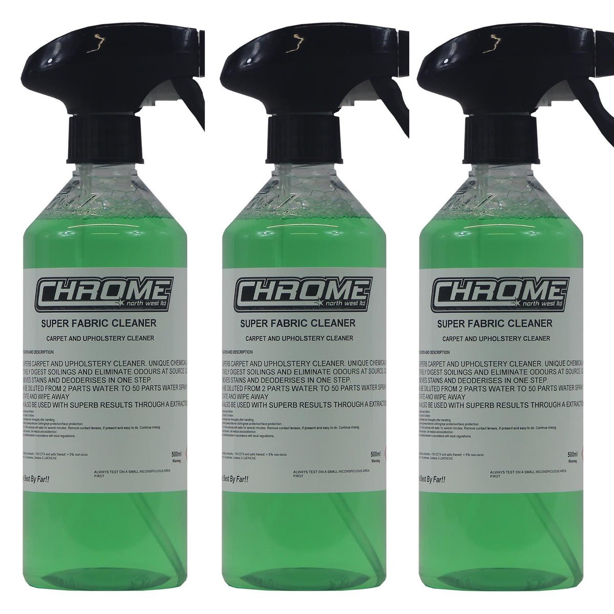 Chrome Northwest 3x Super Fabric Cleaner 500ml
