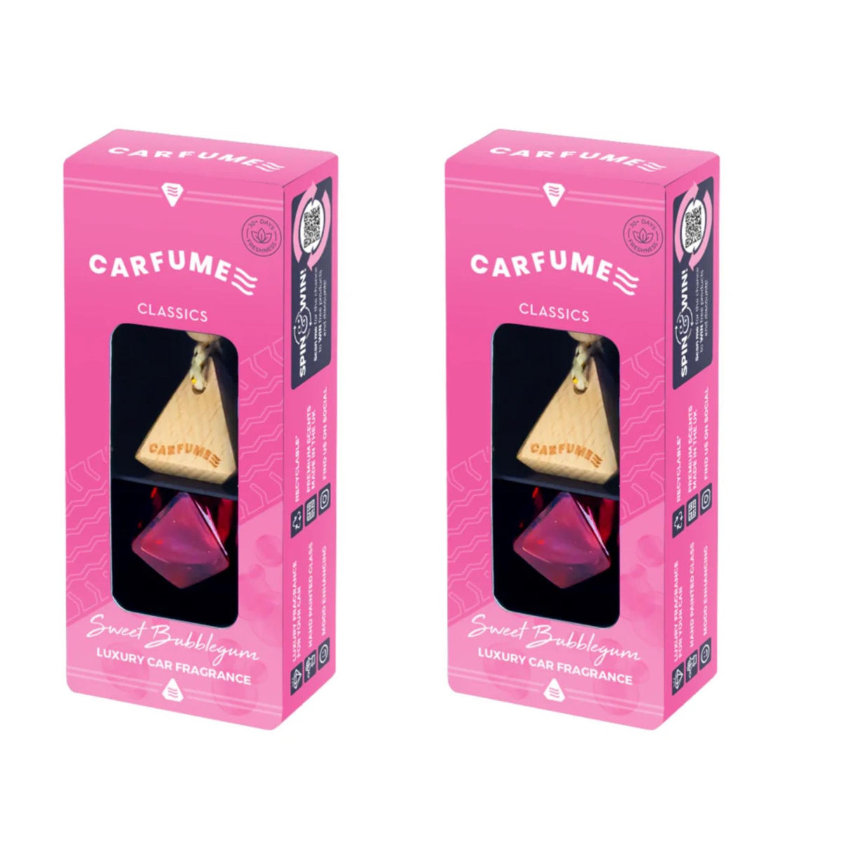 Carfume Diffuser - Sweet Bubblegum x2