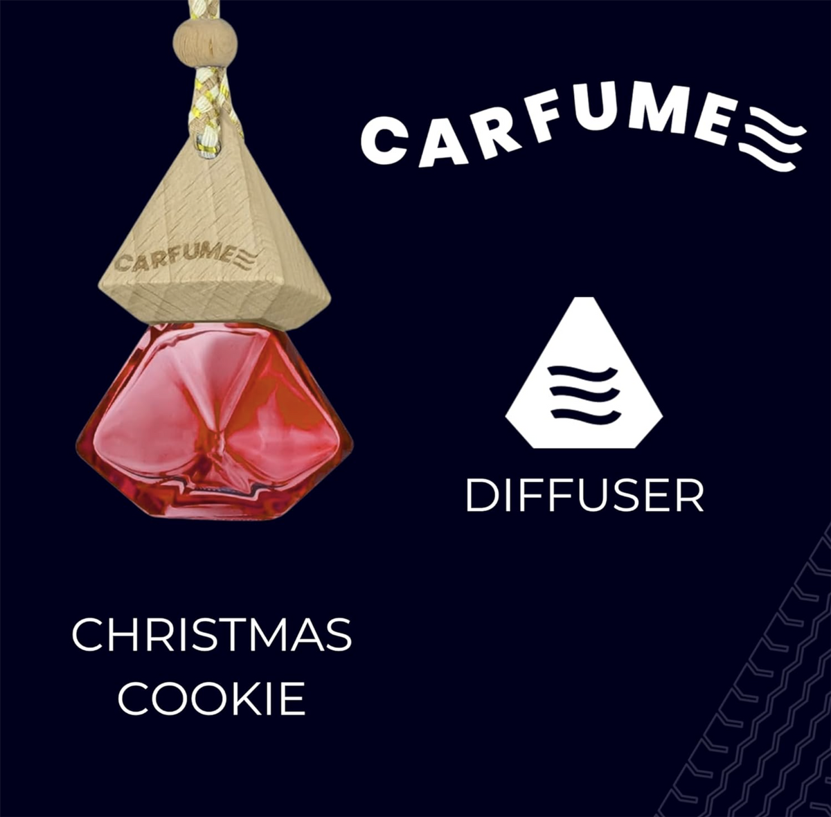 Carfume Diffuser - Christmas Cookie x1