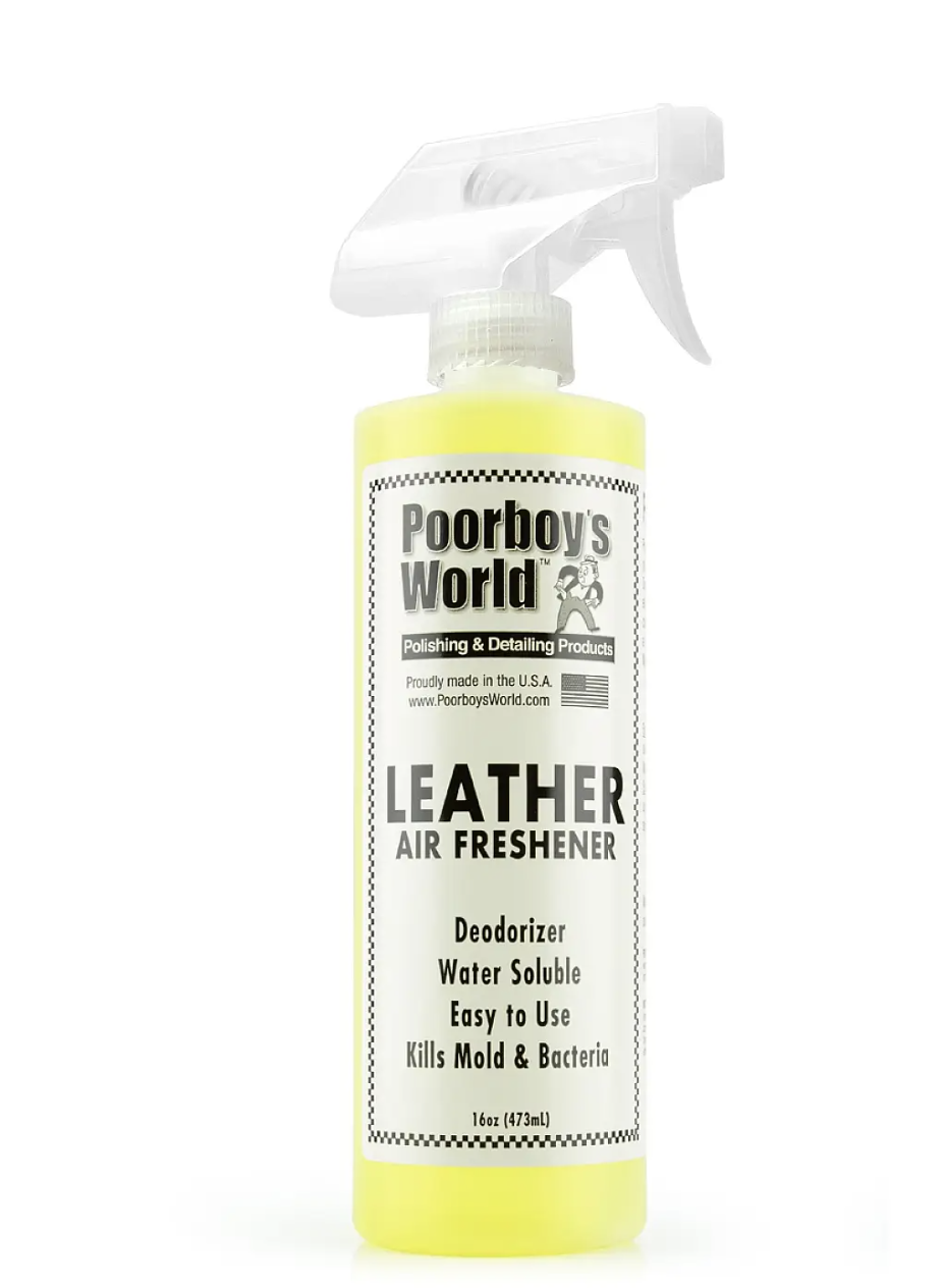 Poorboy's World Spray Air Freshener - Leather