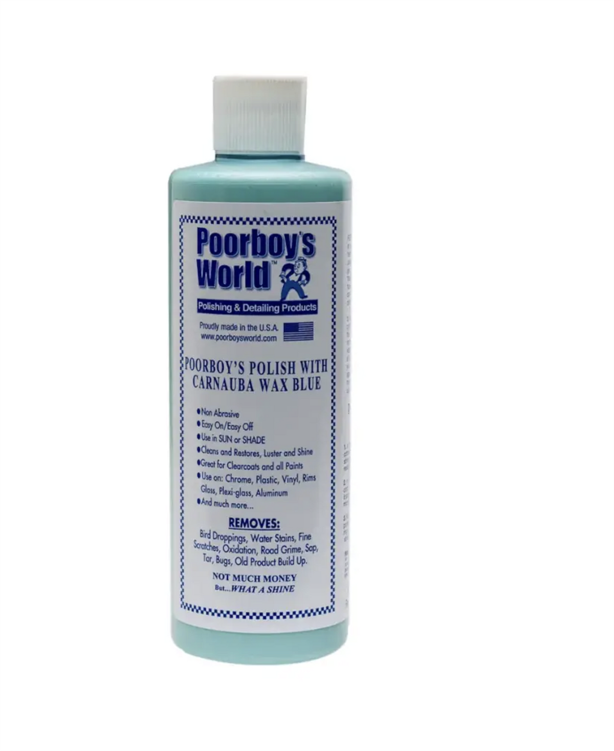 Poorboy's World Polish w/ Carnauba Blue