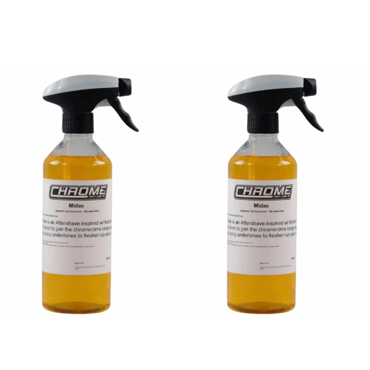 Chrome Northwest 2x Midas Air Freshener 500ml