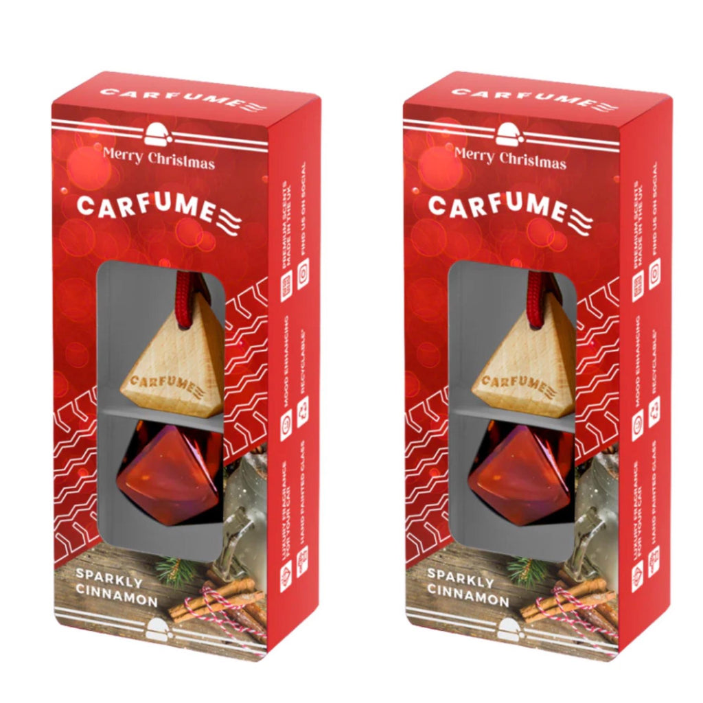 Carfume Diffuser - Sparkly Cinnamon x2
