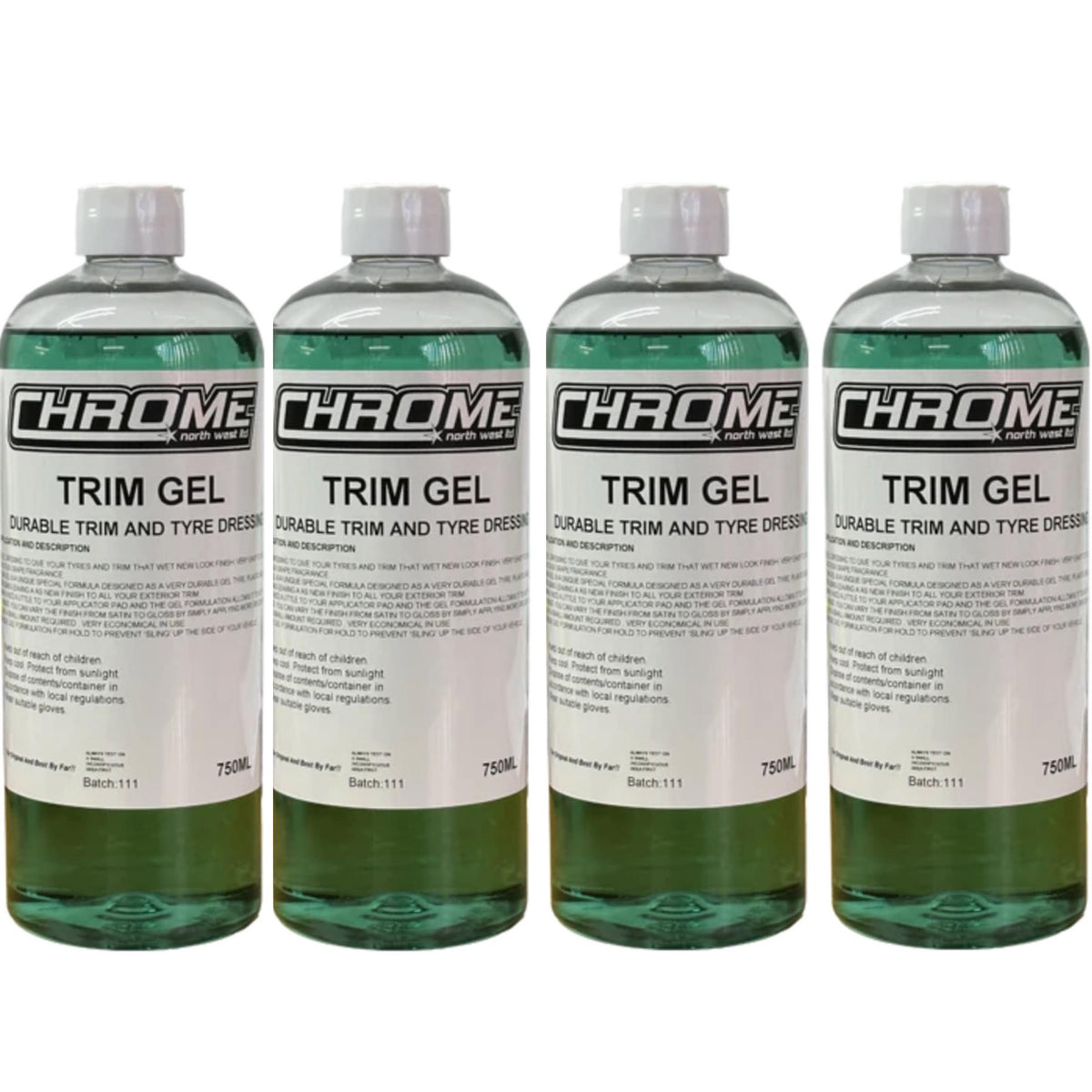 Chrome Northwest 4x Trim & Tyre Gel 750ml