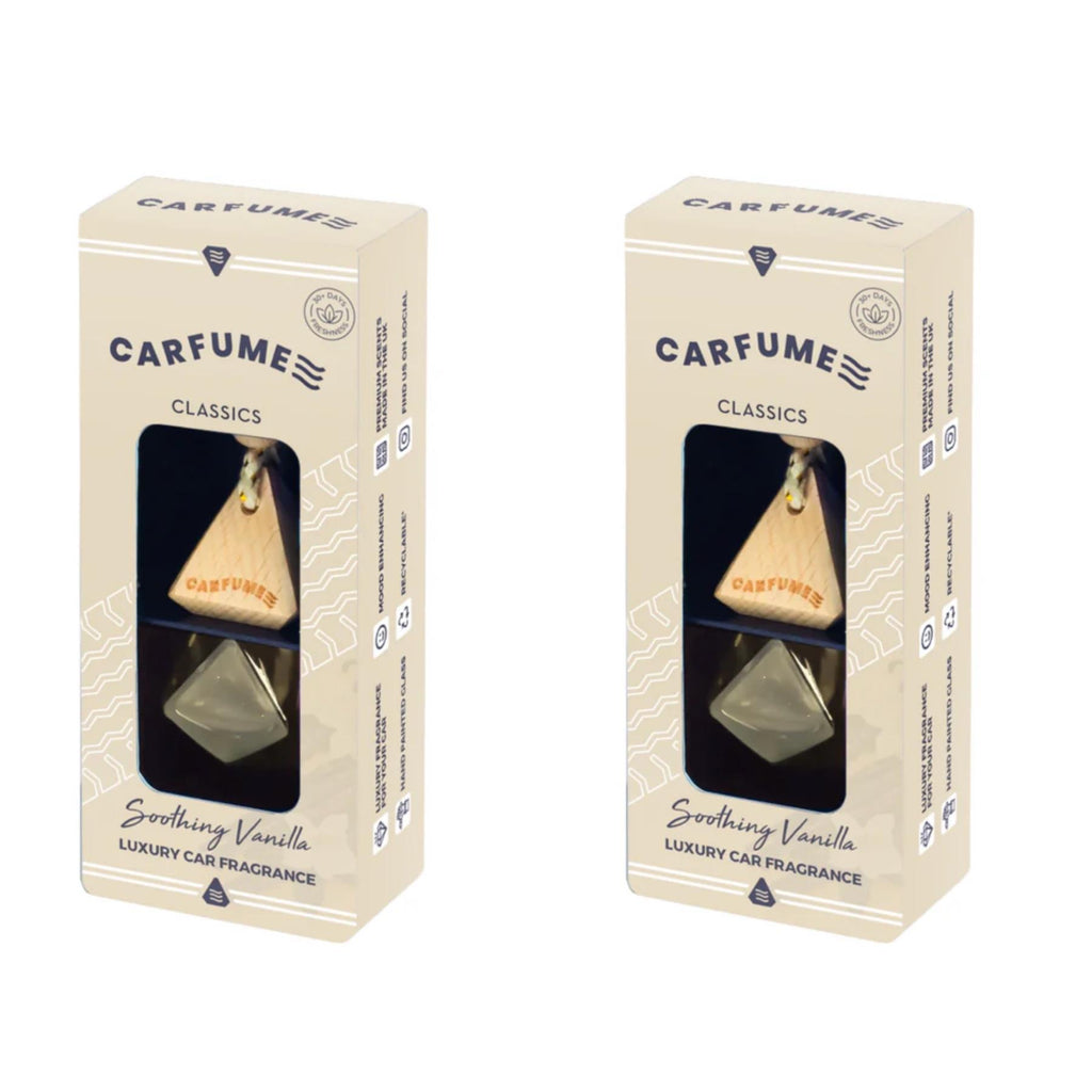 Carfume Diffuser - Soothing Vanilla x2