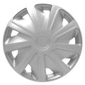 Commercial Wheel Trim For Ford Transit Connect 15" Silver Hub Cover Set of 4