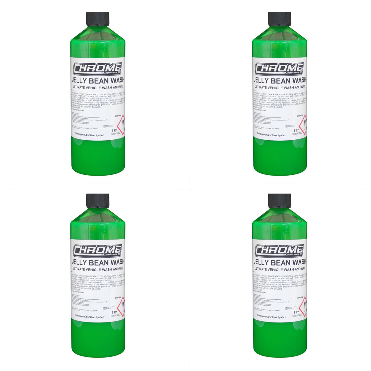 Chrome Northwest 4x Jelly Bean Wash 1L