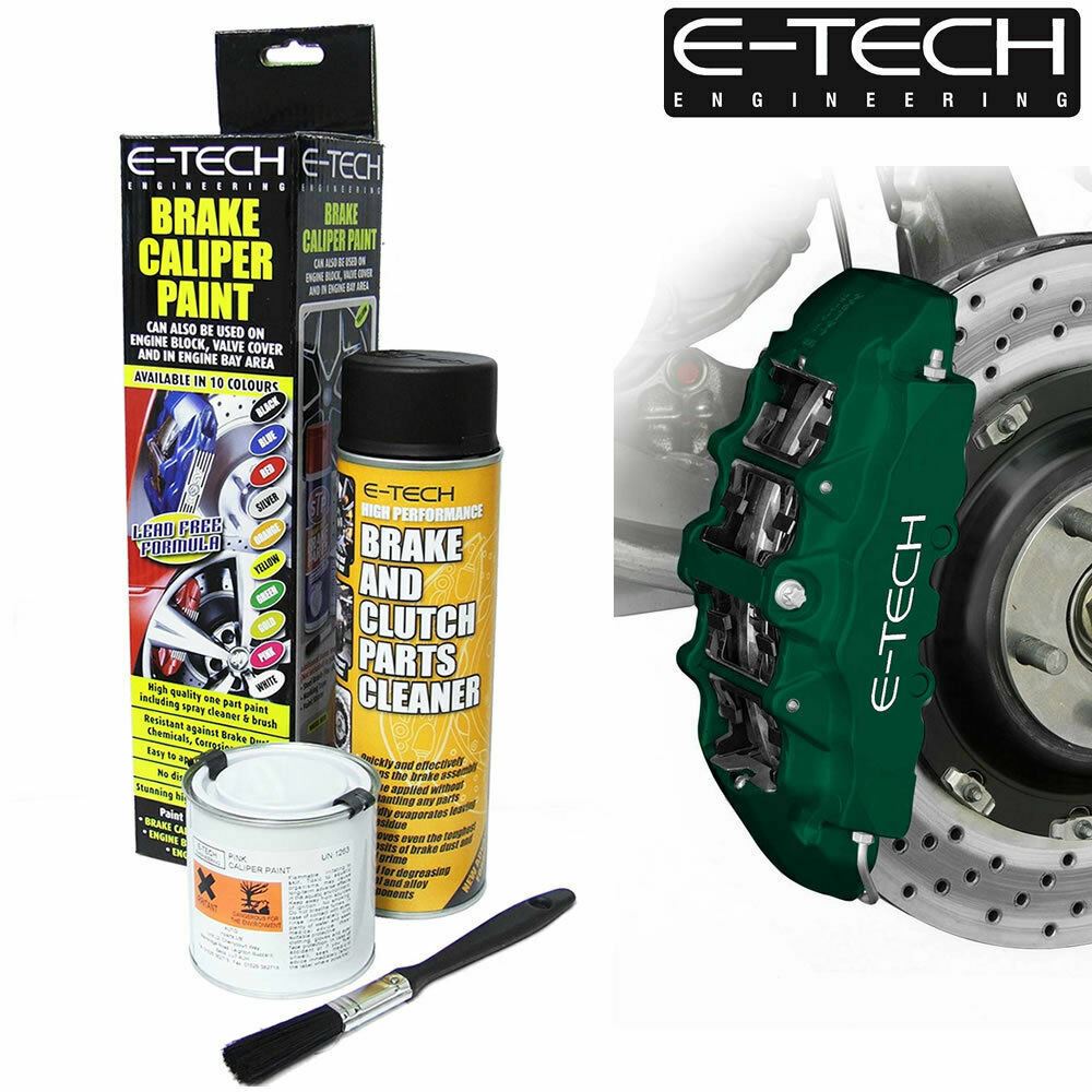 BRITISH RACING GREEN Brake Caliper Paint Kit For Drums Car Engine Bay Car