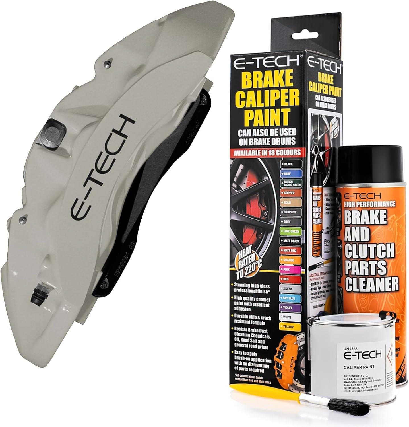 E-TECH CALIPER PAINT - SILVER