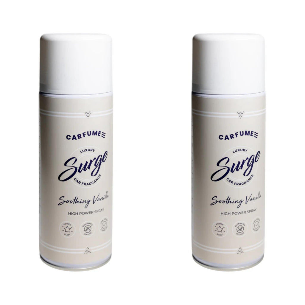 Carfume Surge Can - Soothing Vanilla x2
