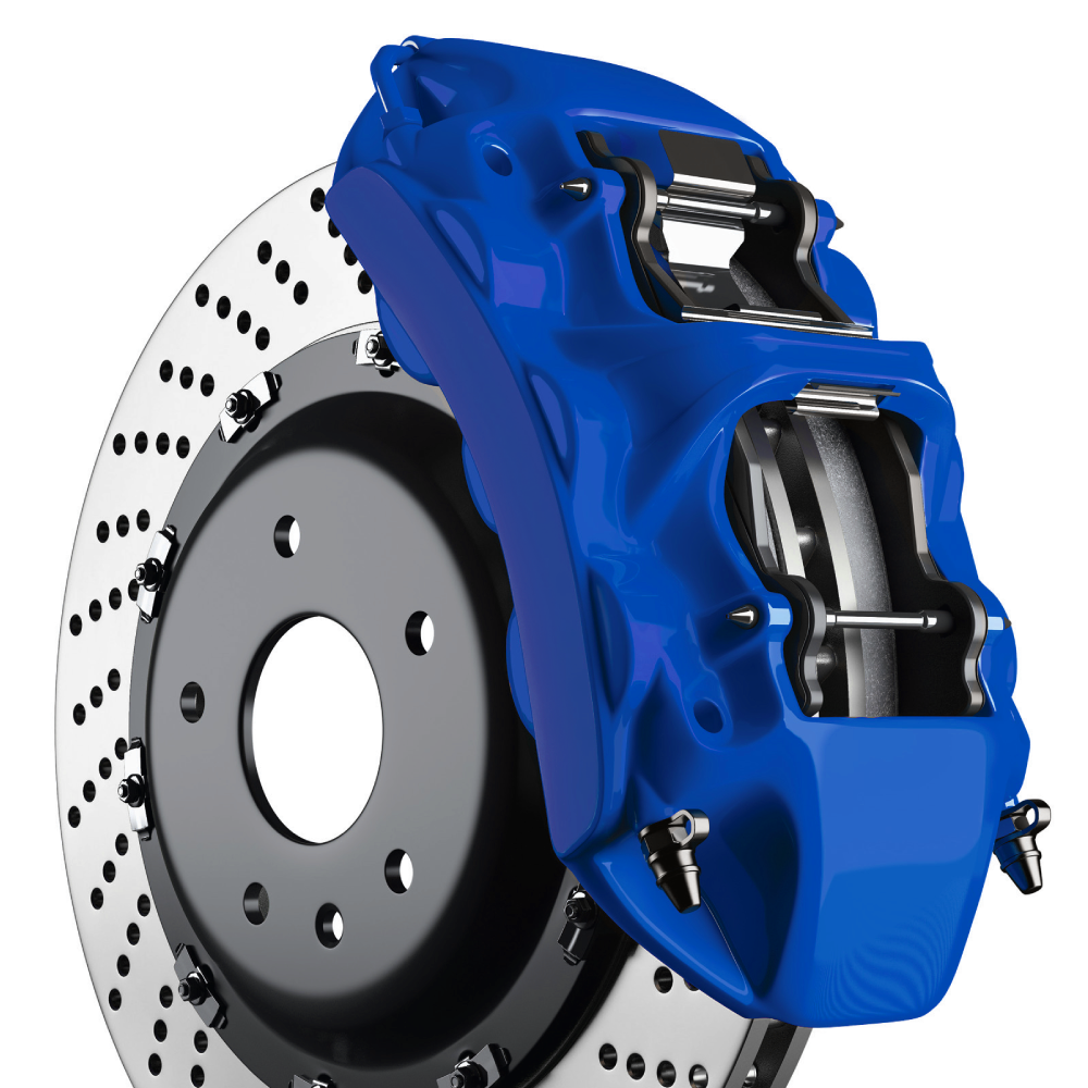 BLUE Spray On Brake Caliper Paint
