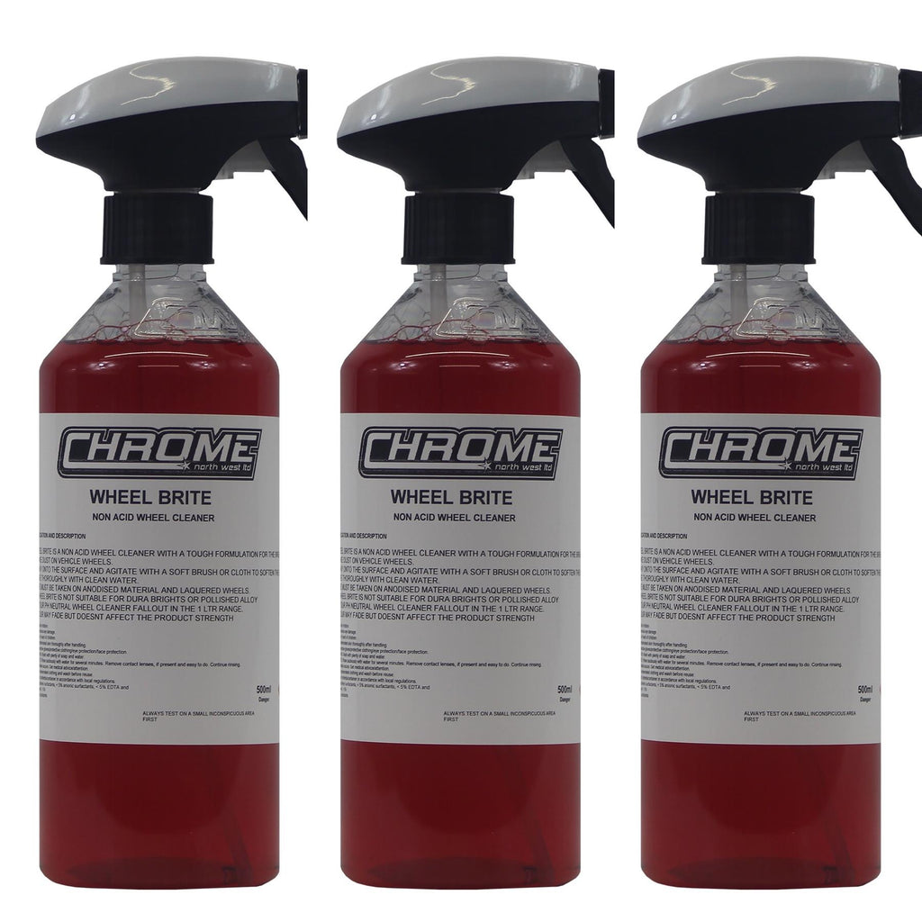 Chrome Northwest 3x Wheelbrite 500ml