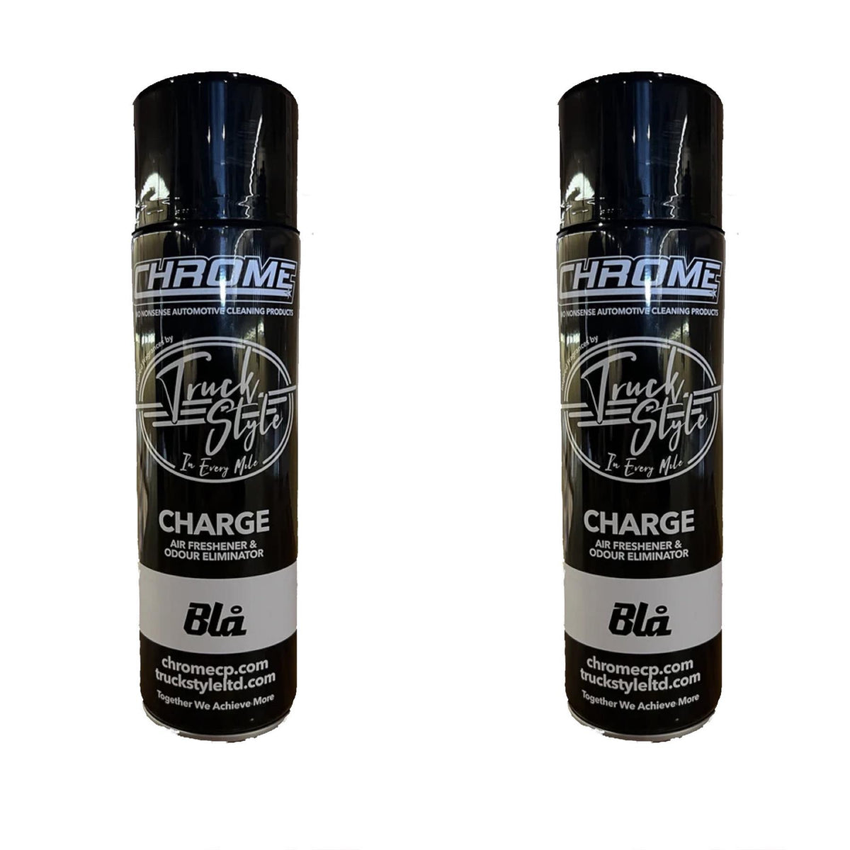 Chrome Northwest TRUCKSTYLE Bla Air Freshener x2