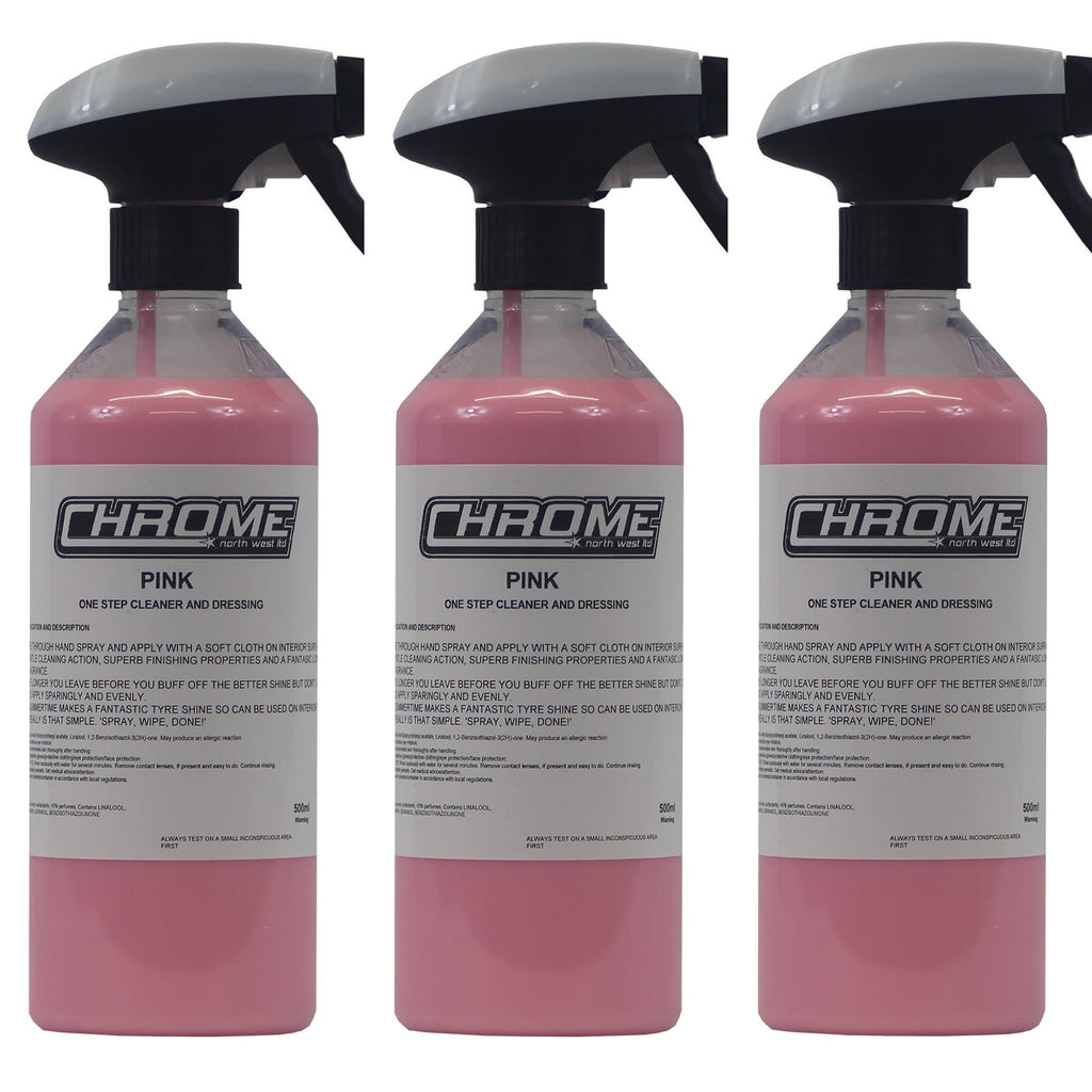 Chrome Northwest 3x Pink Cleaner 500ml