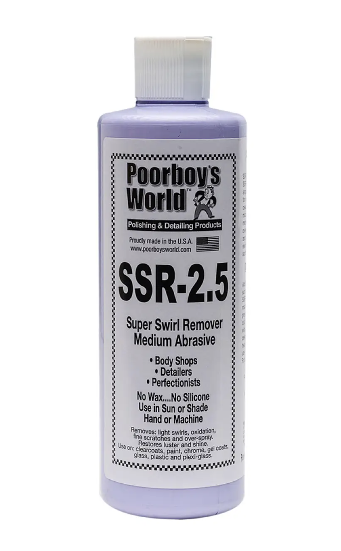 Poorboy's World Super Swirl Remover SSR 2.5