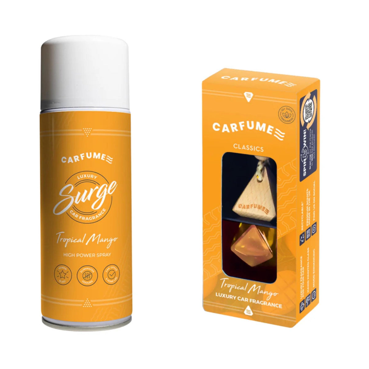 Carfume Surge Can & Diffuser - Tropical Mango