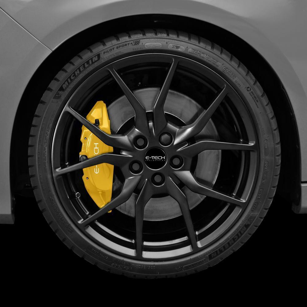 YELLOW Brake Caliper Paint Kit For Drums Car Engine Bay Car