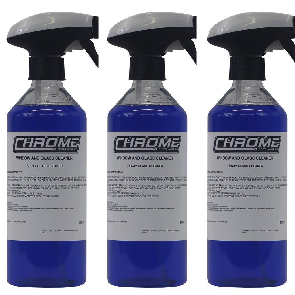 Chrome Northwest 3x Glass Cleaner 500ml