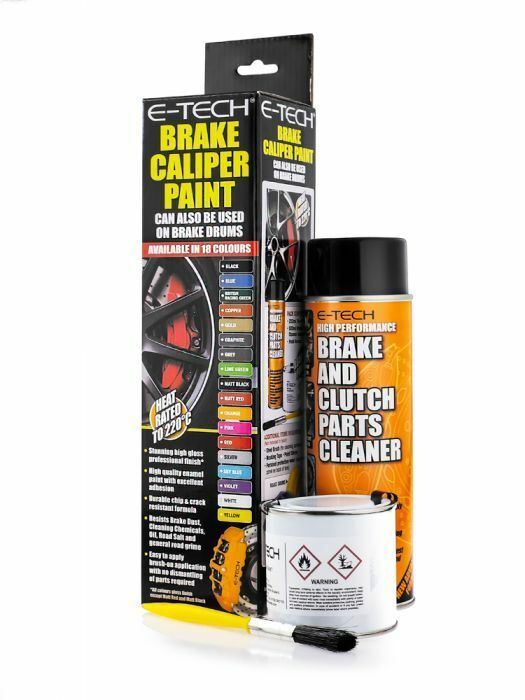 YELLOW Brake Caliper Paint Kit For Drums Car Engine Bay Car