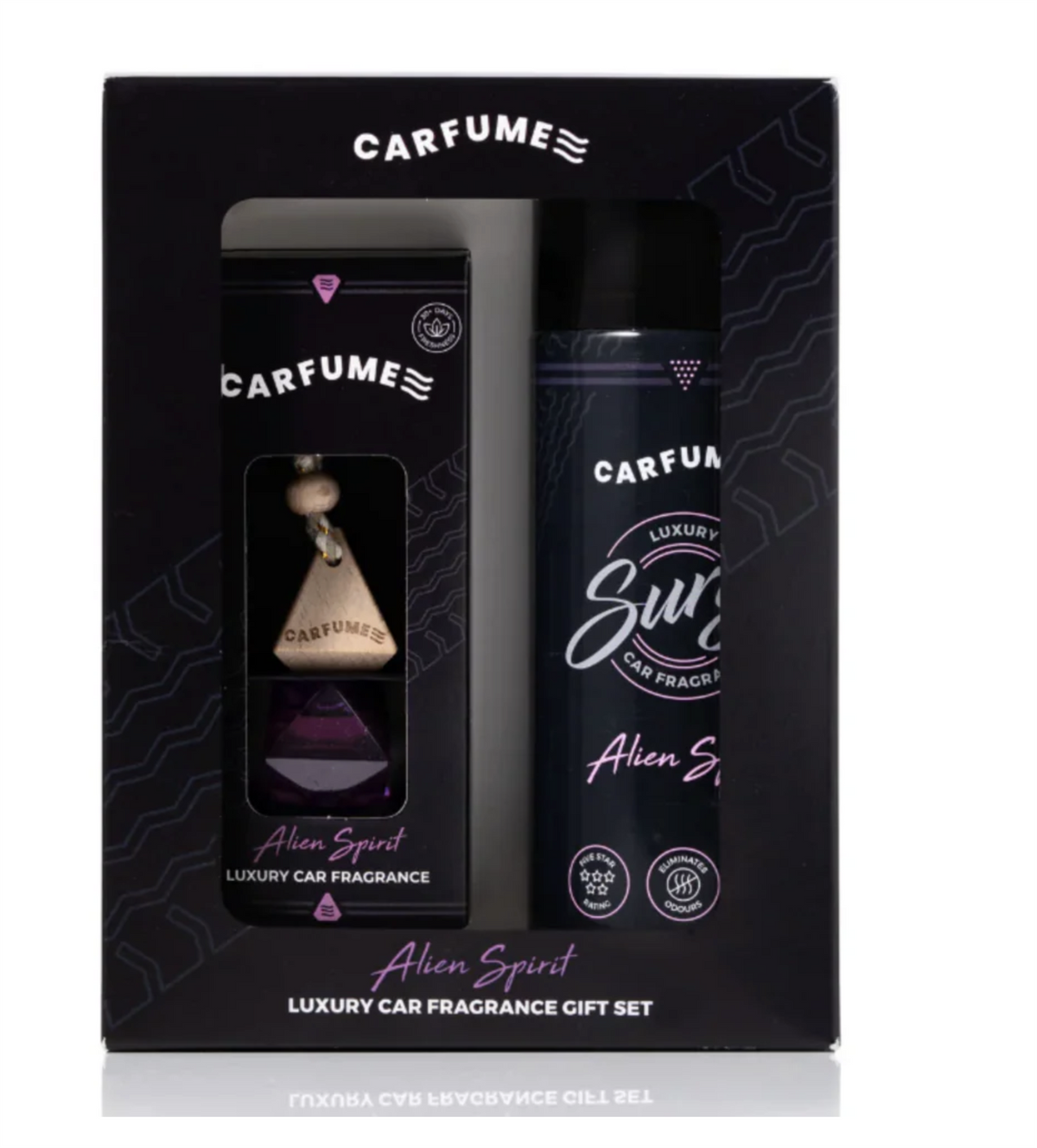 Car Fume Alien Spirit Gift Set Diffuser & Spray Can