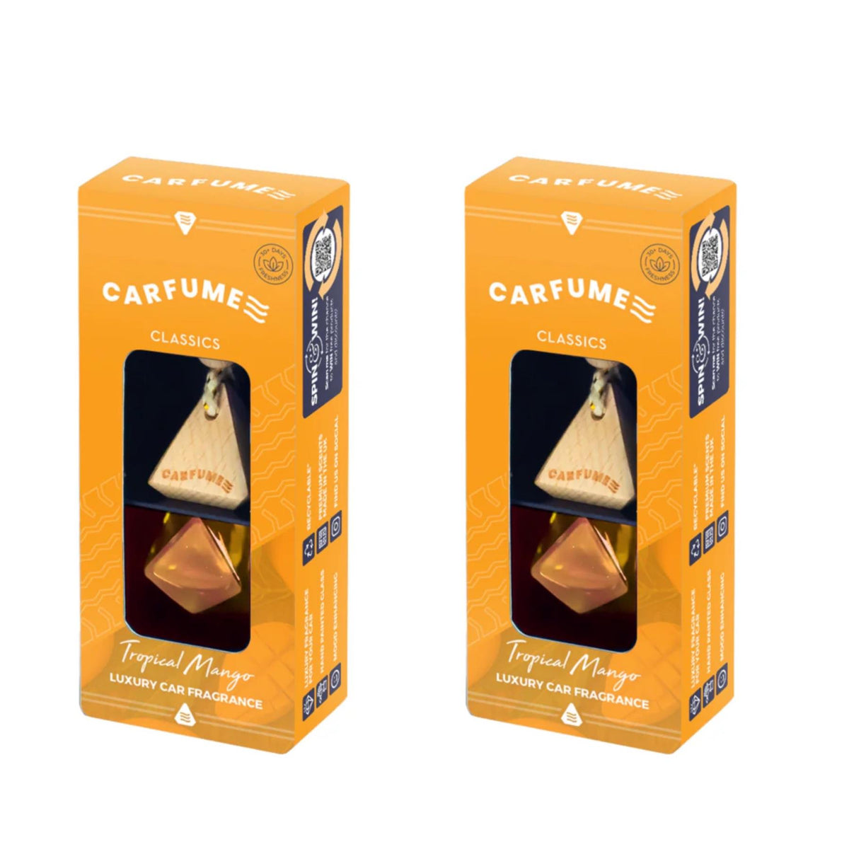 Carfume Diffuser - Tropical Mango x2