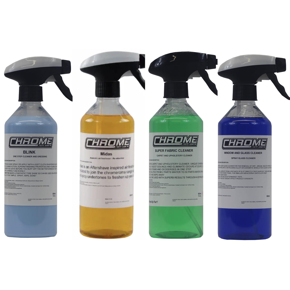 Chrome Northwest Blue Interior Cleaning Package