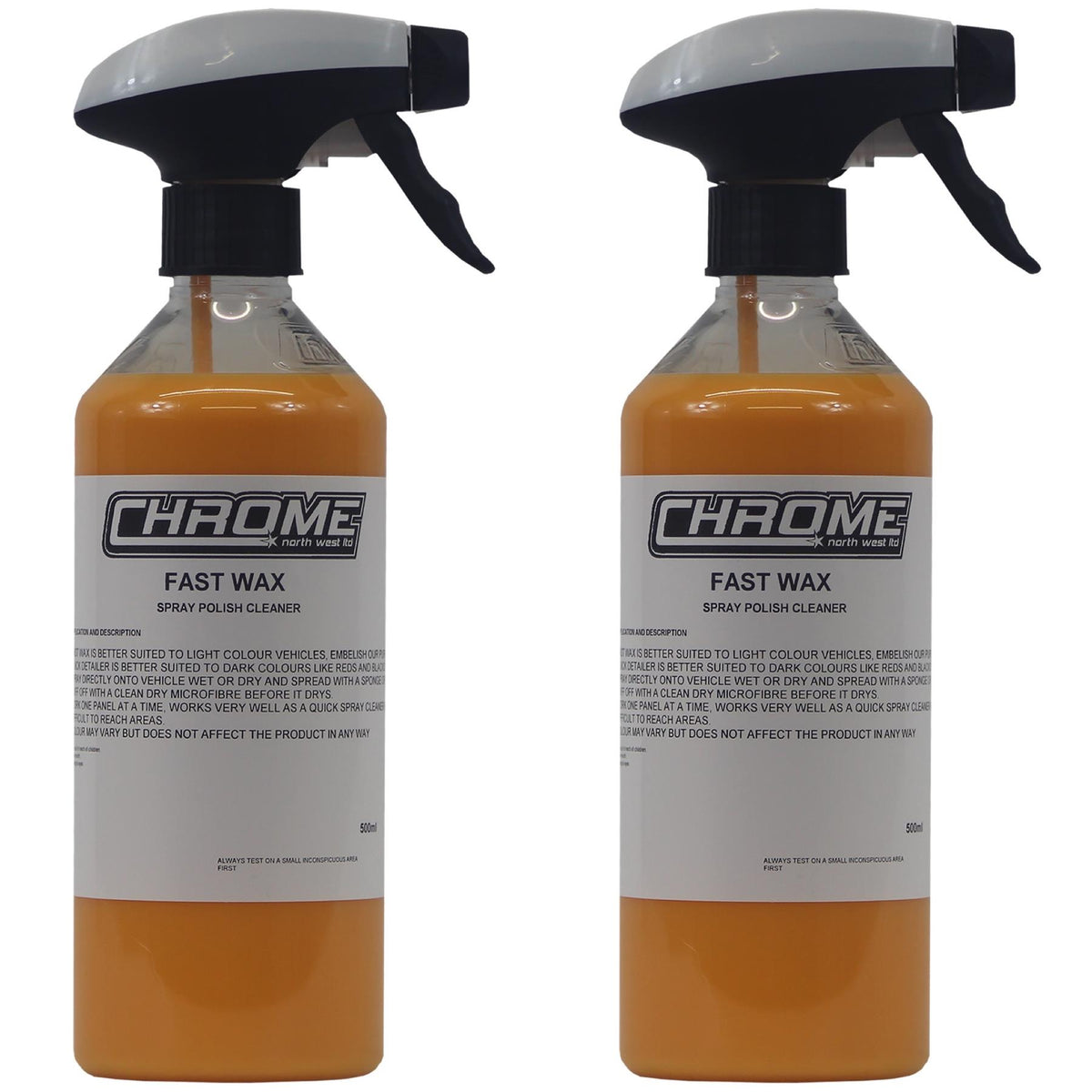 Chrome Northwest 2x Fastwax Polish 500ml