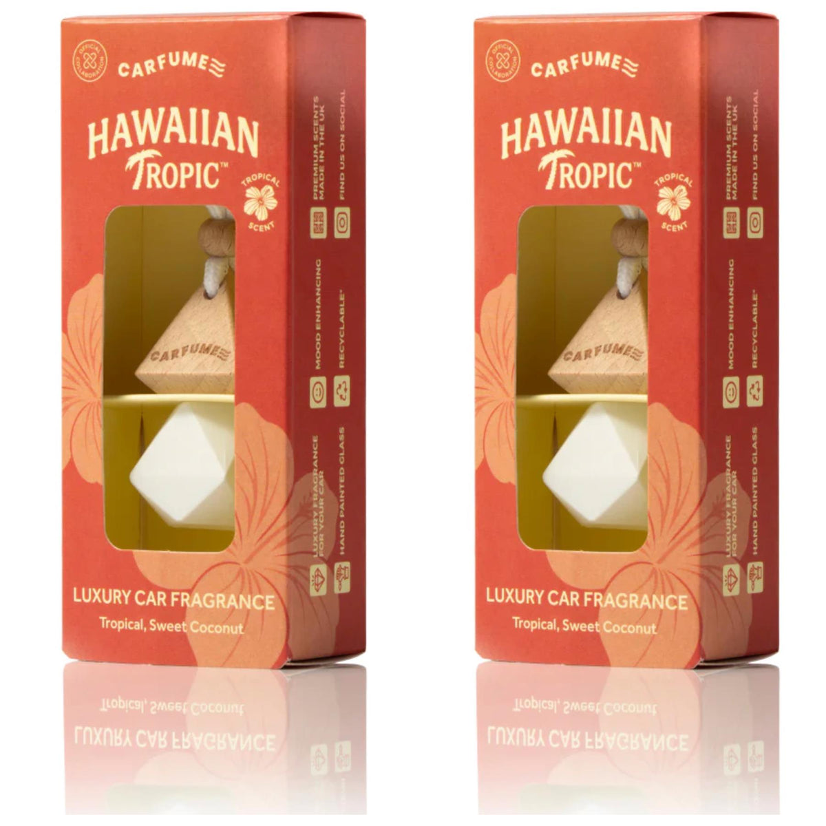 CAR FUME DIFFUSER - HAWAIIAN TROPIC X2