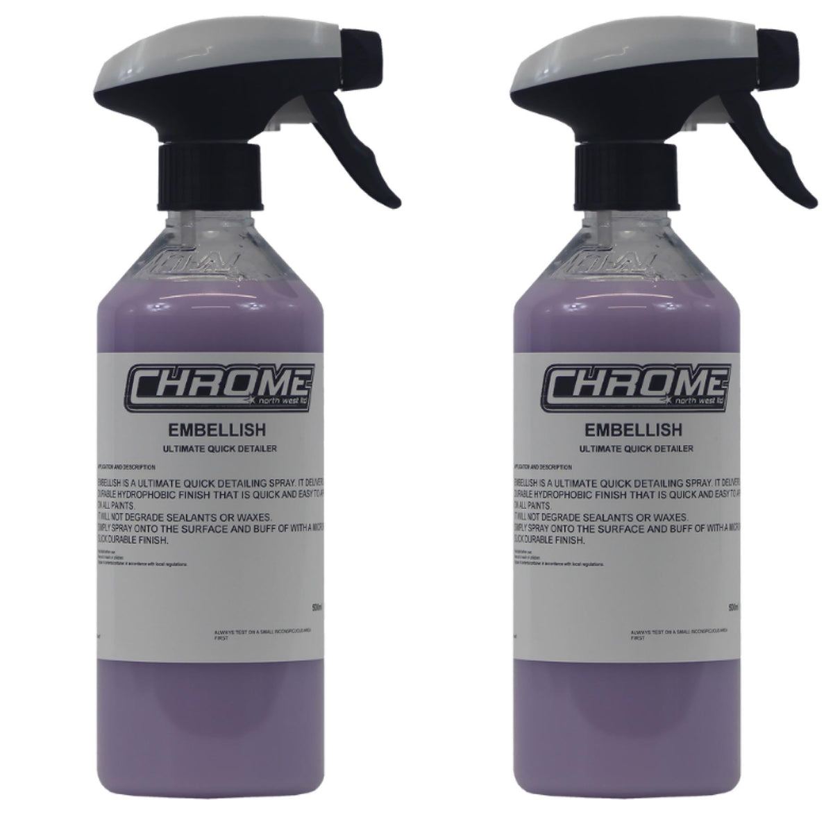 Chrome Northwest 2x Embellish Polish 500ml