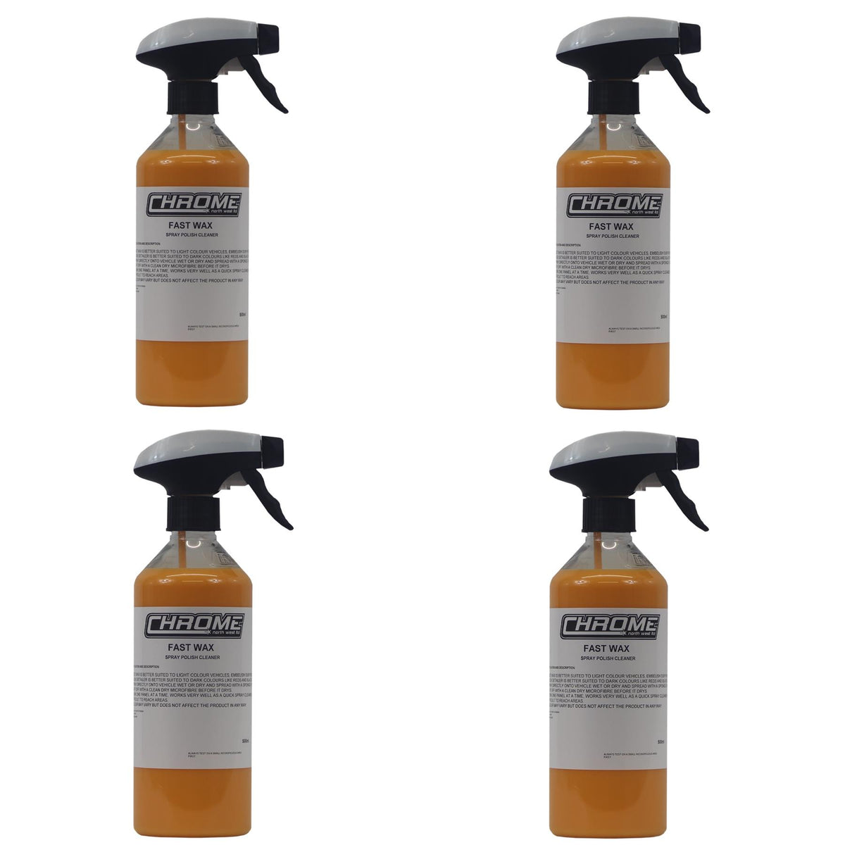Chrome Northwest 4x Fastwax Polish 500ml