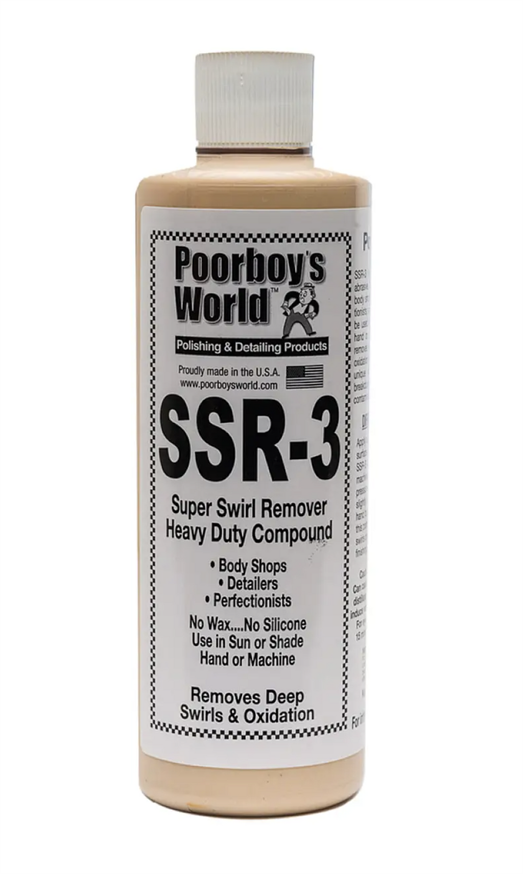 Poorboy's World Super Swirl Remover SSR 3.0