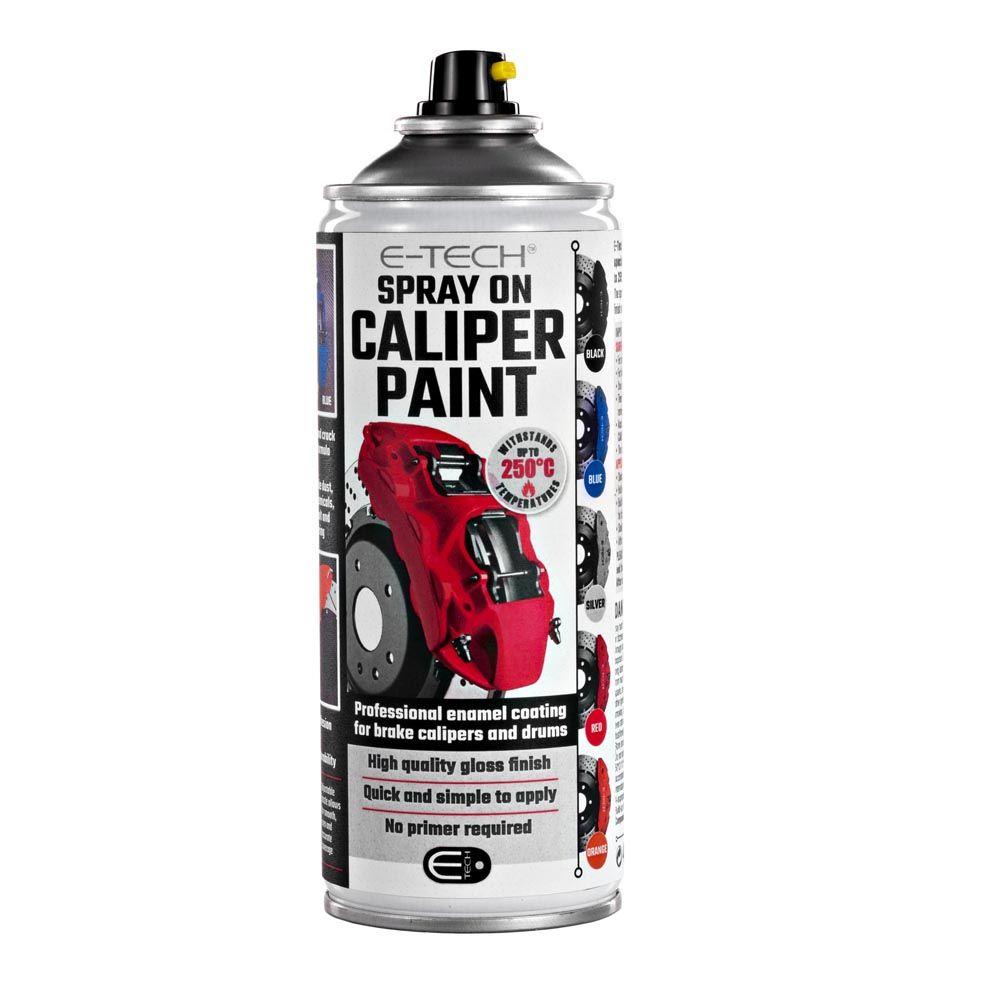 Red Spray-On Brake Caliper Paint | E-TECH | Heat Resistant to 220°C