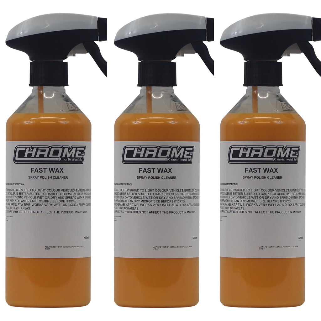 Chrome Northwest 3x Fastwax Polish 500ml