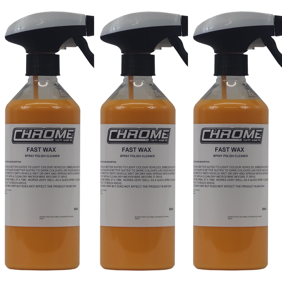 Chrome Northwest 3x Fastwax Polish 500ml