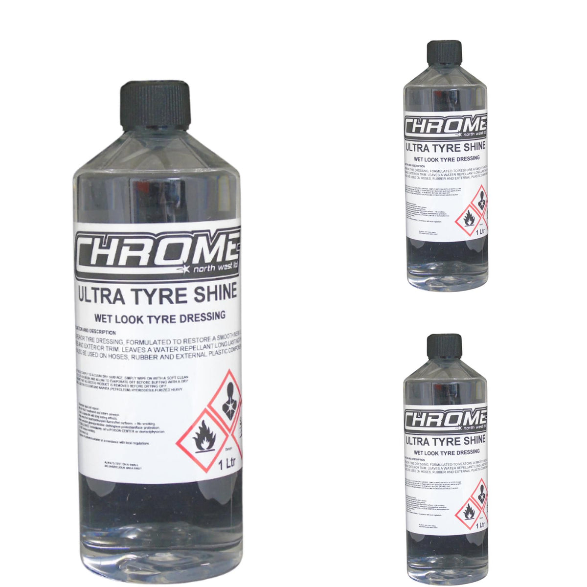 Chrome Northwest 3x Ultra Tyre Shine 500ml