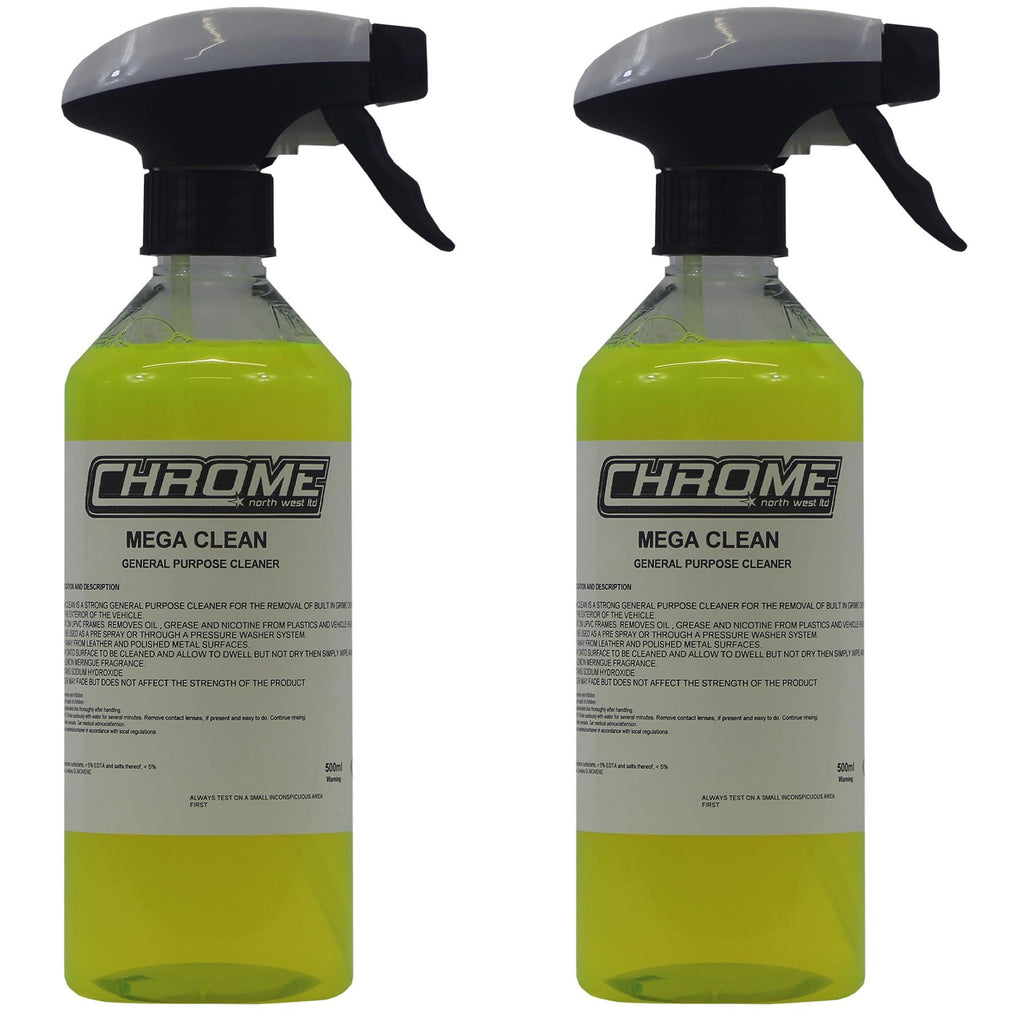 Chrome Northwest 2x Megaclean 500ml