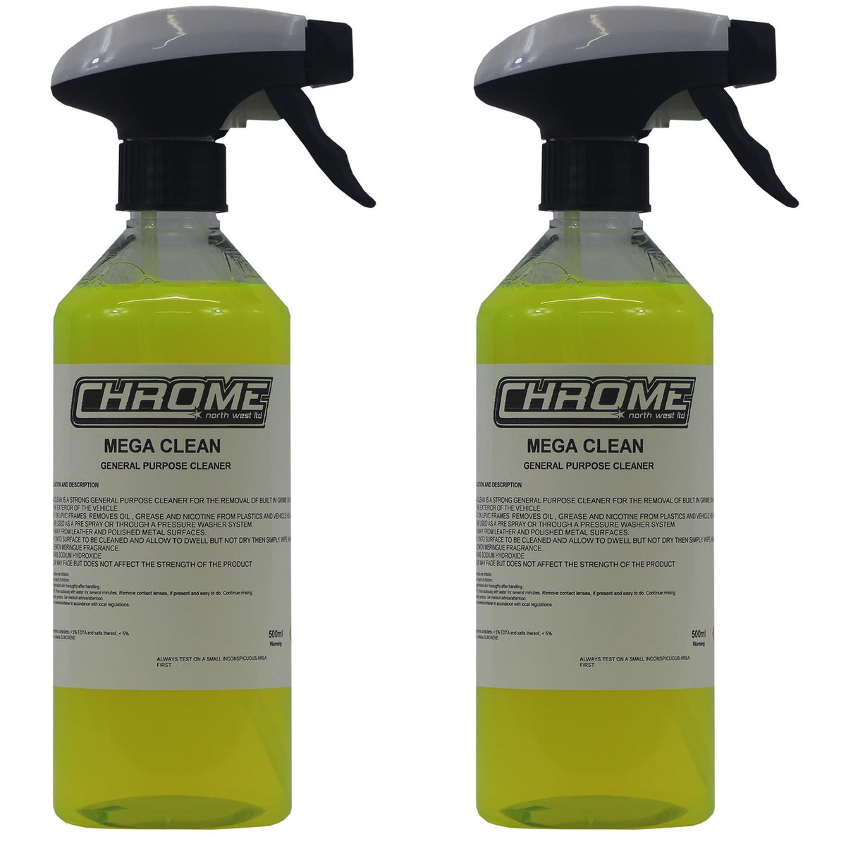 Chrome Northwest 2x Megaclean 500ml