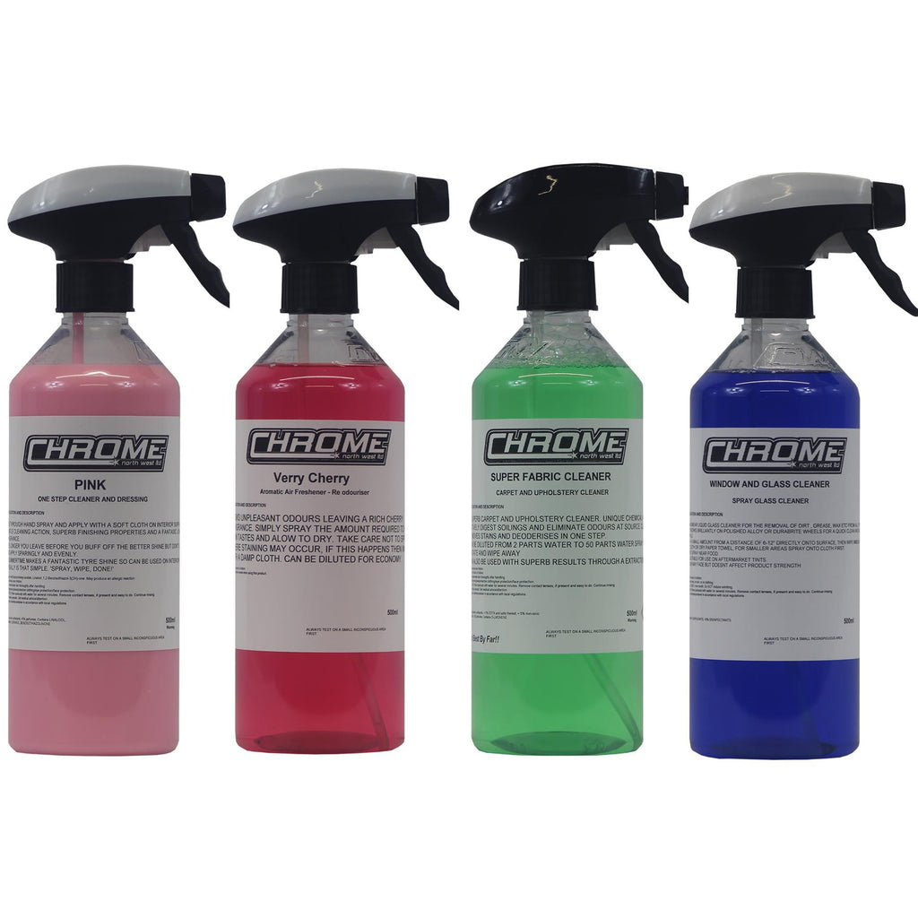 Chrome Northwest Pink Interior Cleaning Package